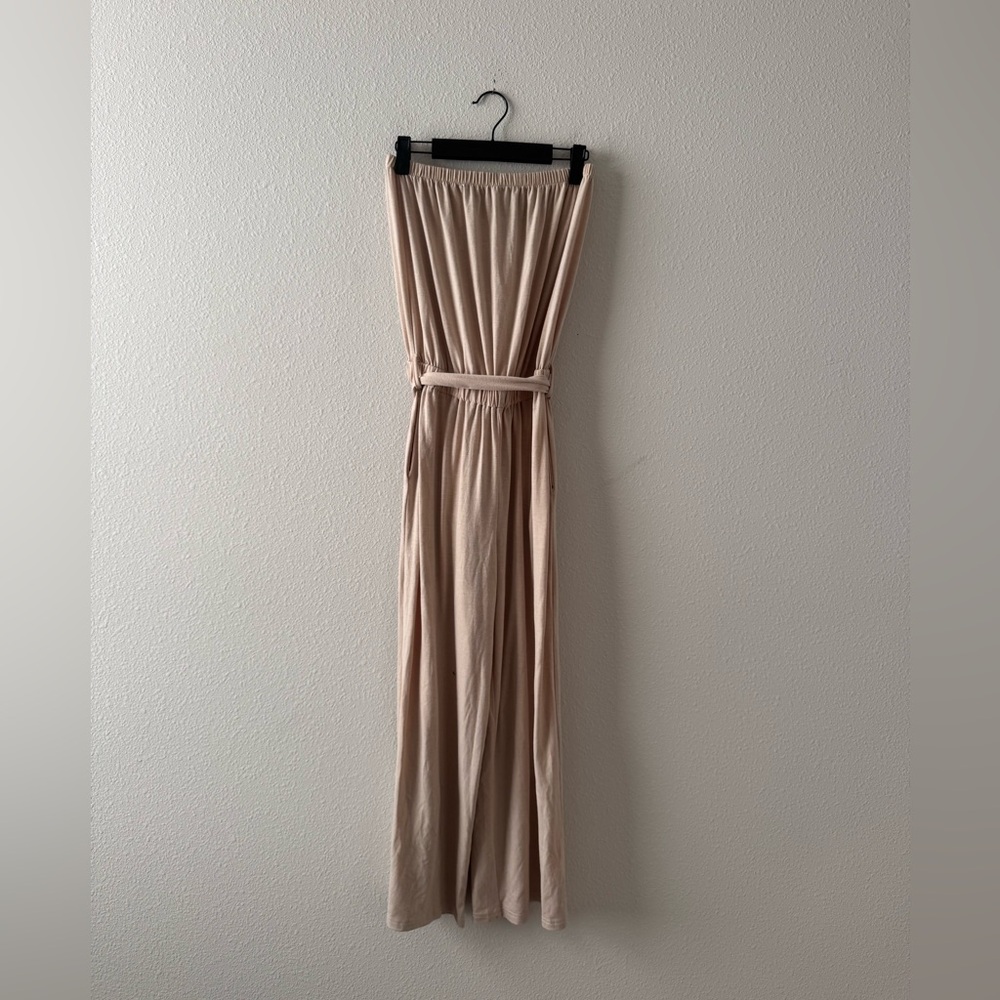 Elegant Beige Jumpsuit